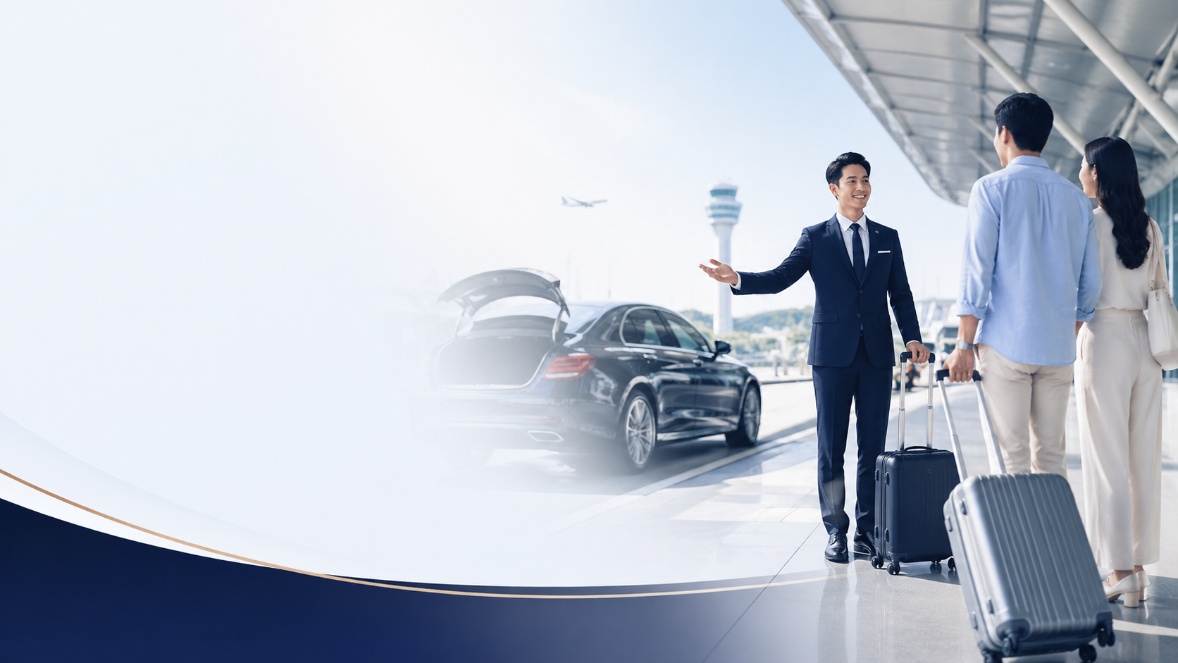 Airport pickup and arrival support