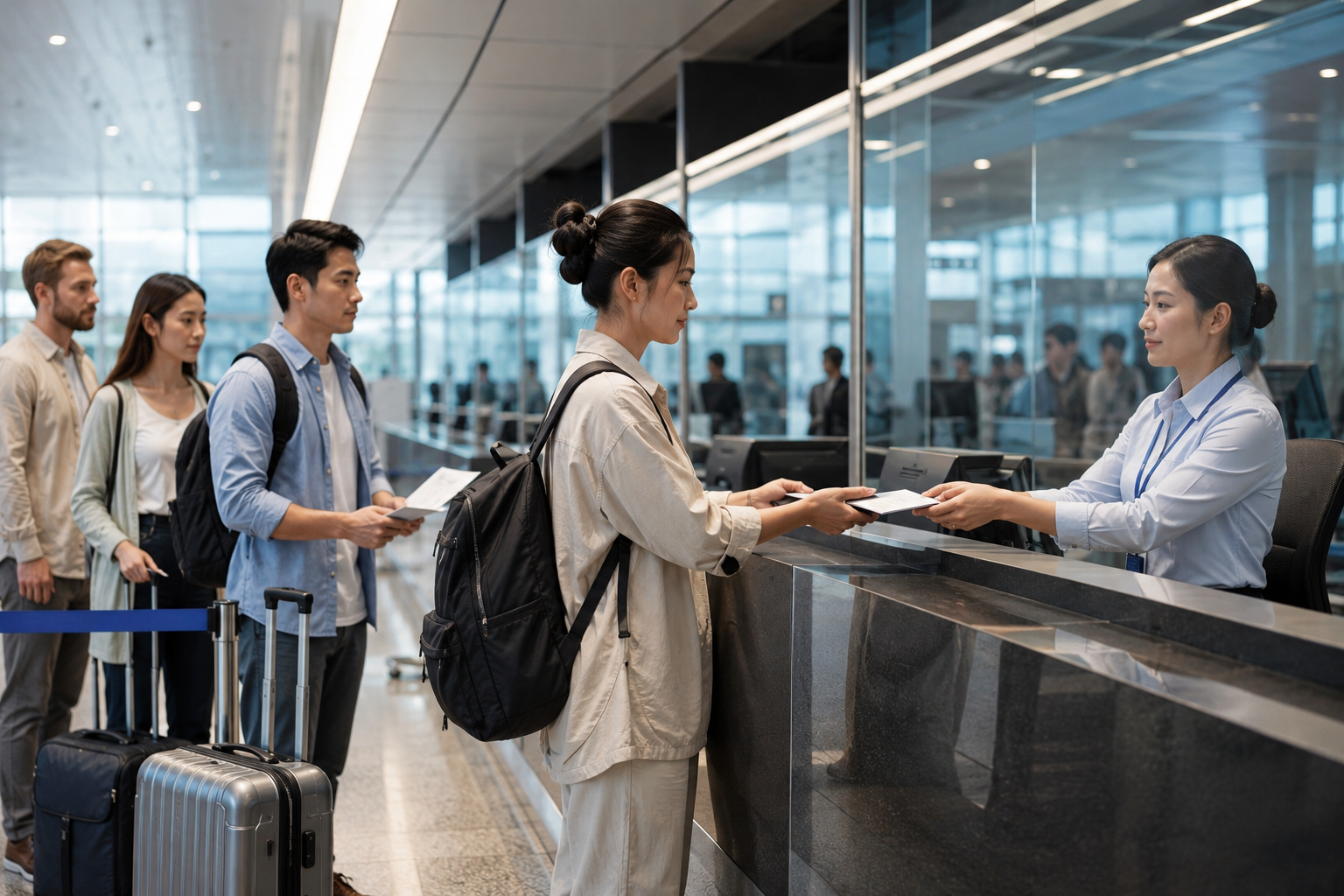 Vietnam airport visa procedure