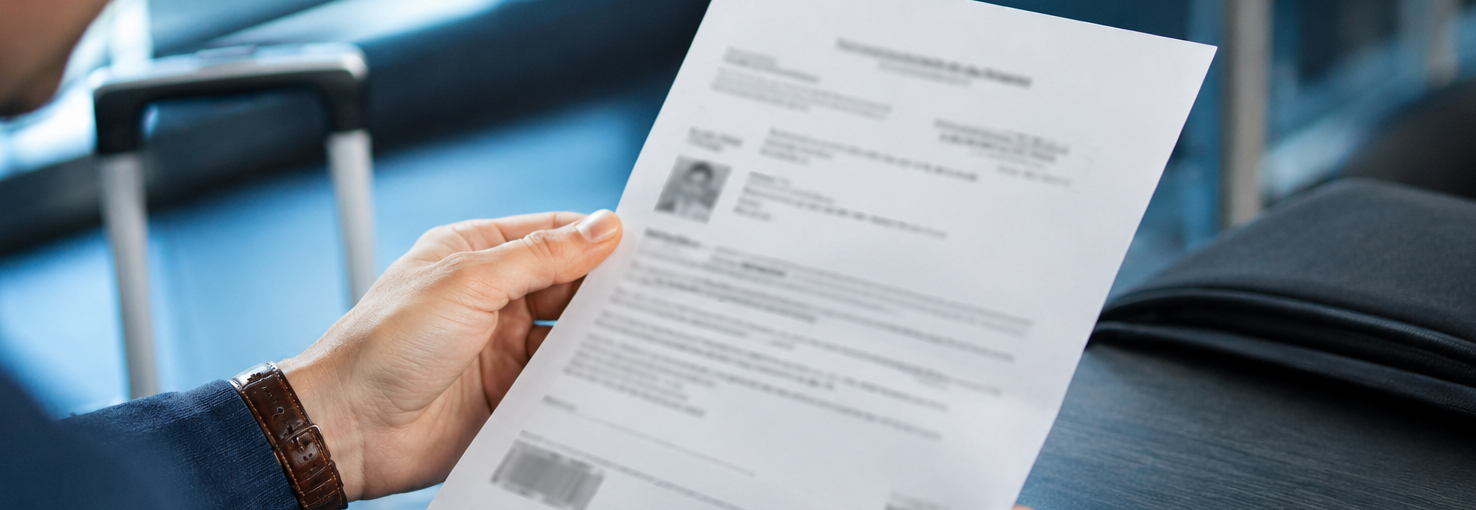 Approval letters are different from eVisa documents